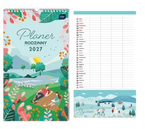 Kalendarz planner rodzinny 25x43cm - Razem