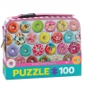 Puzzle 100 z lunch box  Delightful Donuts 9100-5825