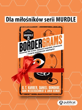 Bordergrams. Rozwiąż 80 ściśle tajnych zagadek słownych i wygraj pojedynek szpiegów - G. T. Karber