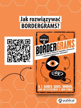 Bordergrams. Rozwiąż 80 ściśle tajnych zagadek słownych i wygraj pojedynek szpiegów - G. T. Karber