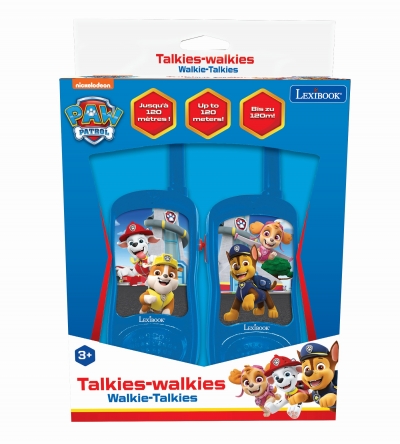 <img src='https://webimage.pl/pics/256/9/d3380743089256.jpg' style='height:440px' /> Krótkofalówki walkie talkie Psi Patrol TW11PA