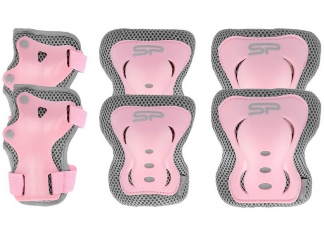 Zestaw ochraniaczy Shield r. M różowy