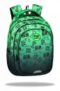 Coolpack, Plecak szkolny Fast - Game Over Gradient Green (F163969)