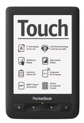 PocketBook Touch 622 (obudowa kolor czarny)