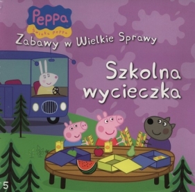 Świnka Peppa Zabawy w wielkie sprawy Szkolna wycieczka - <br />