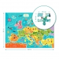 Puzzle - Mapa Europy, 100 el. (DOP300124)