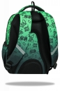 Coolpack, Plecak szkolny Fast - Game Over Gradient Green (F163969)