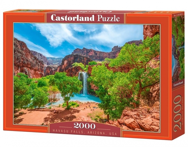 <img src='https://webimage.pl/pics/257/1/d5904438201044.jpg' style='height:440px' /> Puzzle 2000 Havasu Falls, Arizona, USA CASTOR