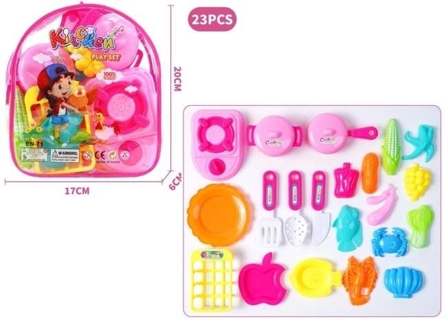 Zestaw naczyń w plecaku