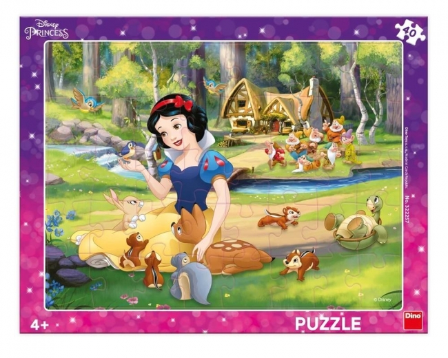 Puzzle ramkowe Królewna Śnieżka 40el