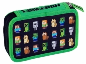 Piórnik bez wyposażenia Minecraft Astra, 2 klapki - Minecraft (442580)