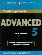 Cambridge English Advanced 5 Student's Book with answers - <br />