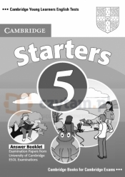 Cambridge Young Learners English Tests Starters 5 Answer Booklet