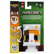 Figurka Minecraft z transformacją 2w1, Kot Tricolor (HTL43/HTL45)
