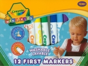 Flamastry Crayola zmywalne Mini Kids 12 sztuk (Uszkodzone opakowanie) (8325)