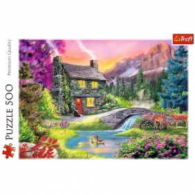 Puzzle 500: Górska sielanka (37325)