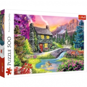 Puzzle 500: Górska sielanka (37325)