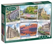 Puzzle 1000: Falcon - Pozdrowienia ze Szkocji (11325)