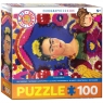 Puzzle 100 FINE ART KIDS Frida Self Portrait the Frame 6100-5425 5+