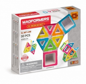 Magformers XL neon 30 elementów