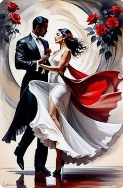 Diamentowa Mozaika Tango Państwa młodych NO-2001725