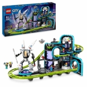 LEGO(R) CITY 60421 Park świat robotów z rollercoast.