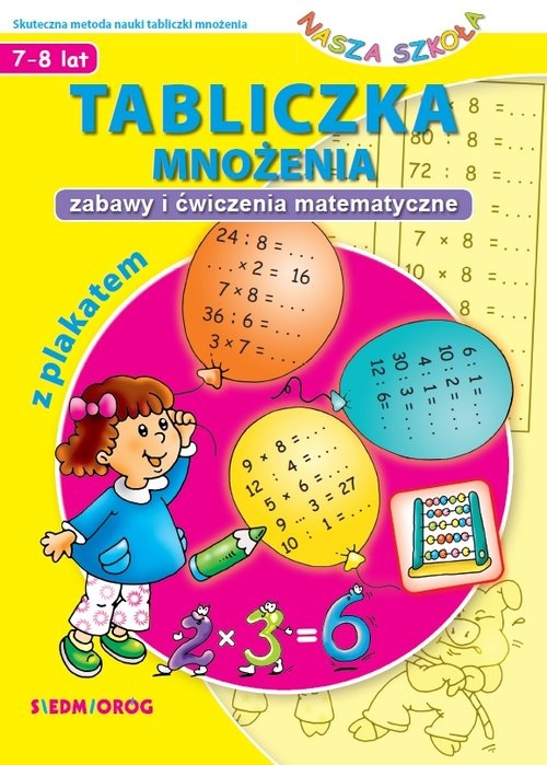 Tabliczka mnożenia z plakatem