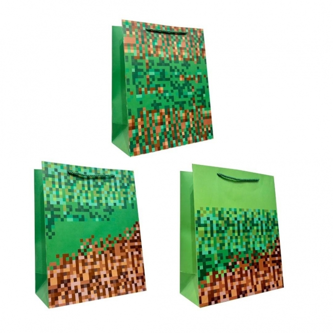 <img src='https://webimage.pl/pics/258/0/d5905868110258.jpg' style='height:440px' /> Torebka prezentowa M Minecraft szerokie dno mix