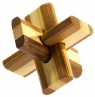 Łamigłówka 3D Bamboo Doublecross poziom 2/4
