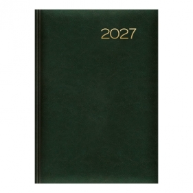 Kalendarz 2027 A5 zielony SK2