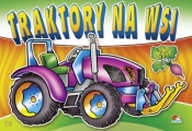Kolorowanka. Traktory na wsi - Traktor fioletowy (B5, 12 str.)