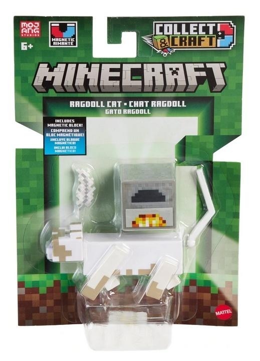 Figurka Minecraft Ragdoll Cat Action