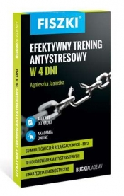 Fiszki Buckiacedemy - Efektywny trening antystresowy w 4 dni - Agnieszka Jasińska