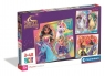 Puzzle 3x48 Super Kolor Unicorn Academy