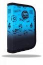 Coolpack, Piórnik jednoklapkowy bez wyposażenia Clipper - Game Over Gradient Blue (F076008)