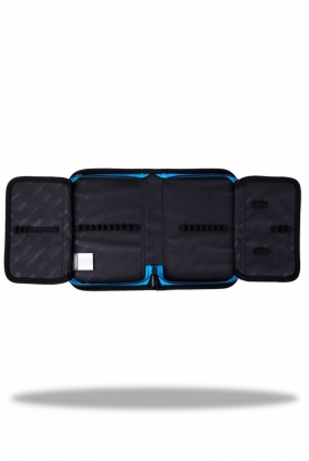 Coolpack, Piórnik jednoklapkowy bez wyposażenia Clipper - Game Over Gradient Blue (F076008)