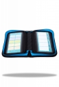 Coolpack, Piórnik jednoklapkowy bez wyposażenia Clipper - Game Over Gradient Blue (F076008)