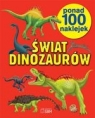 Świat dinozaurów ponad 100 naklejek Wójcik Elżbieta