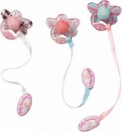 BABY ANNABELL Smoczki z wieszakiem (794258)