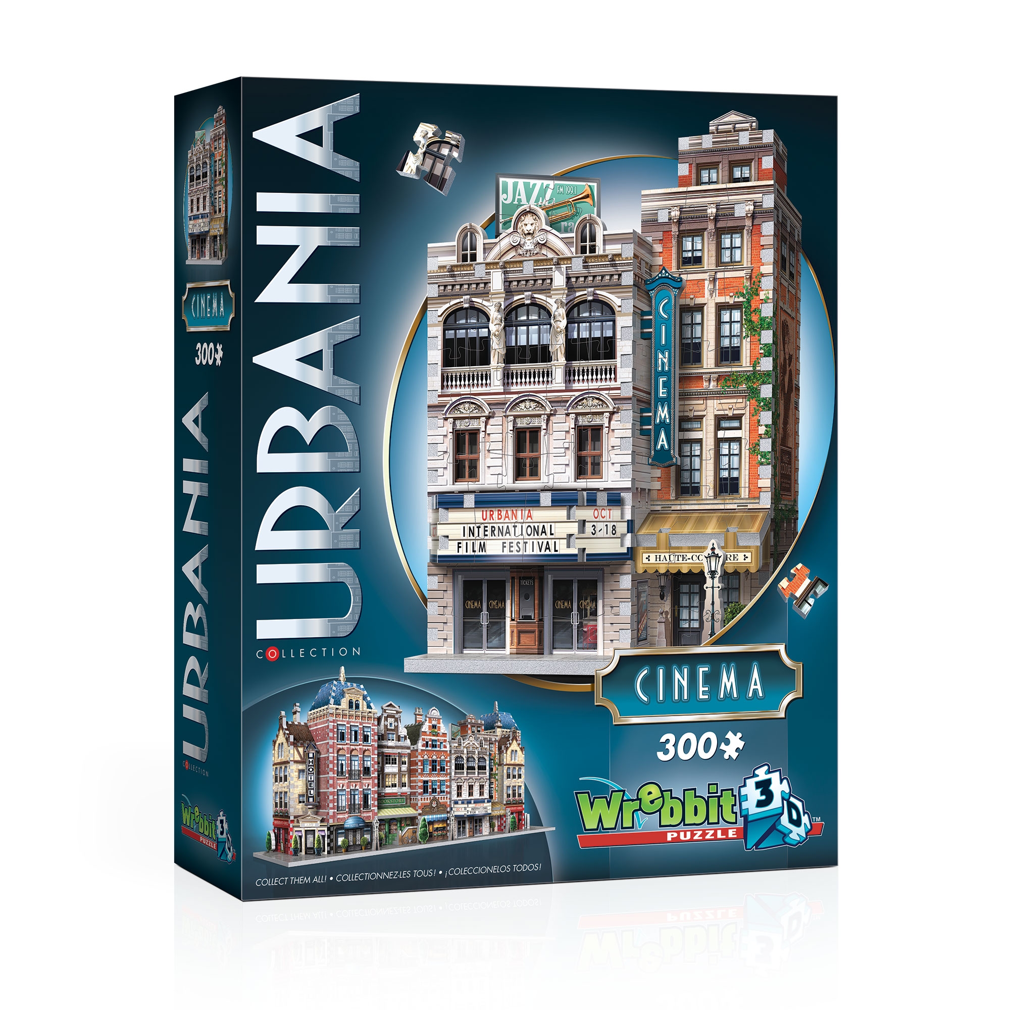 Puzzle 3D: Urbania Cinema (W3D-0502)