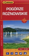 Pogórze Rożnowskie mapa turystyczna 1:50 000
