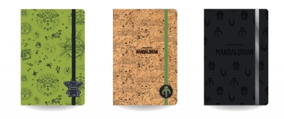 Notes A5 80 k. linia z gumką Disney fashion Mandalorian 1 szt. mix