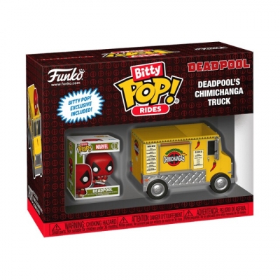Figurka Bitty POP Rides Marvel Deadpool Chimichanga Truck Funko Pop