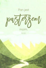 Mały wielki notes A6 - Pan jest pasterzem moim