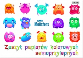 Zeszyt papierów kolorowych samoprzylepnych A4 - TOP 2000