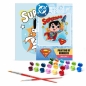 Malowanie po numerach - Superman 25x25cm