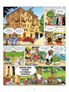 Asteriks. Tom 17. Osiedle bogów - Albert Uderzo, René Goscinny
