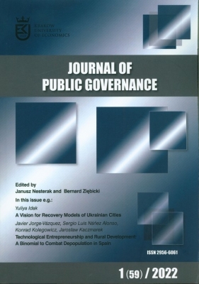 Journal of Public Governance 1 (59) 2022