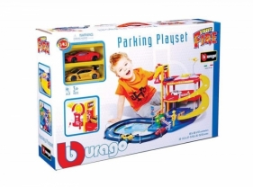 Bburago, trzypoziomowy zestaw Garaż Parking Playset (18-30025)