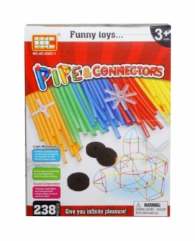 Rurki konstrukcyjne 238 el.